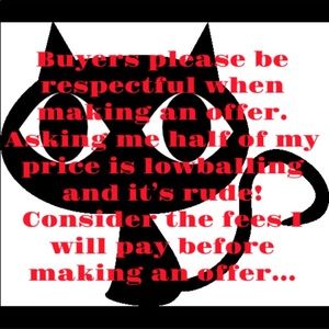 Please Read before making an offer...